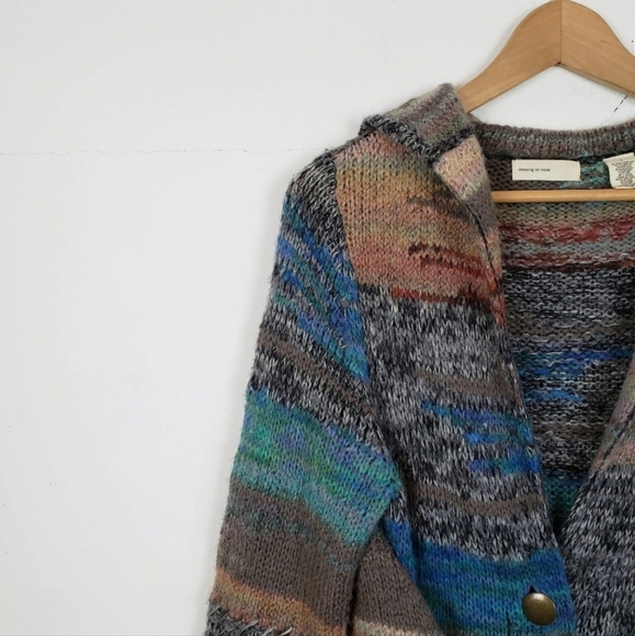 Anthropologie Sleeping on Snow Colorfield Belted Cardingan - Picture 3 of 7